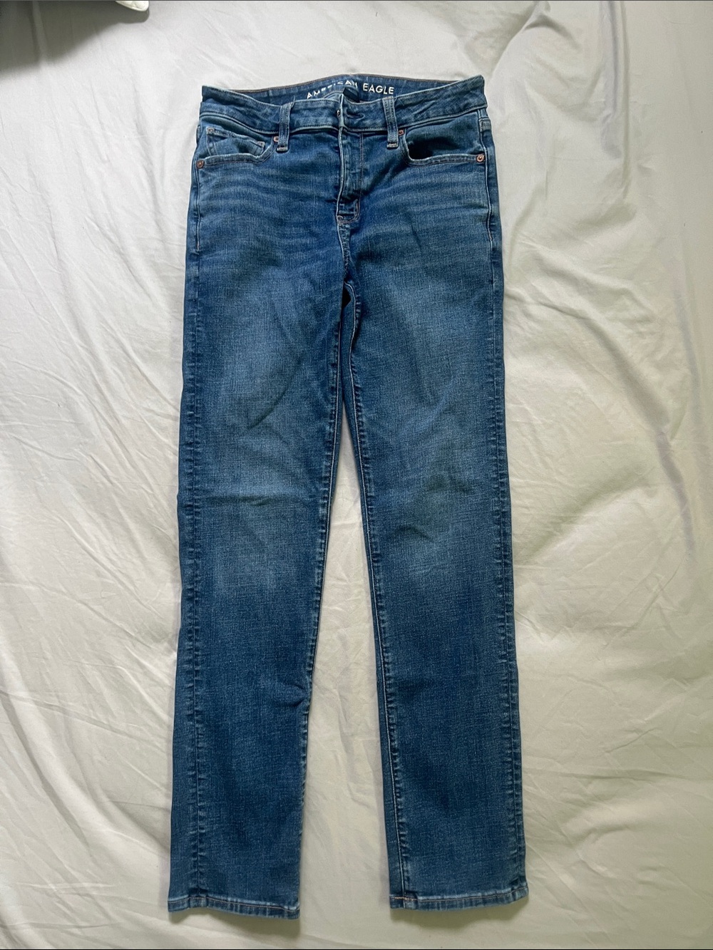 American Eagle Classic Skinny Jeans - Medium Blue